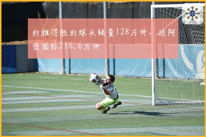 利雅得胜利球衣销量128万件，迈阿密国际216.6万件